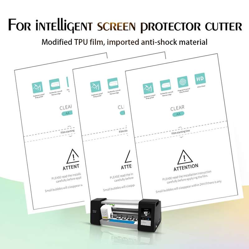 50 PCS F0005 HD TPU (Domestic) Soft Film Supplies for Protector Cutter