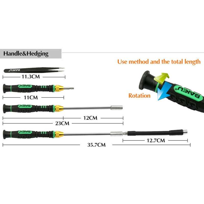 BAKU BK-3051 51 in 1 Manual Screwdriver Set