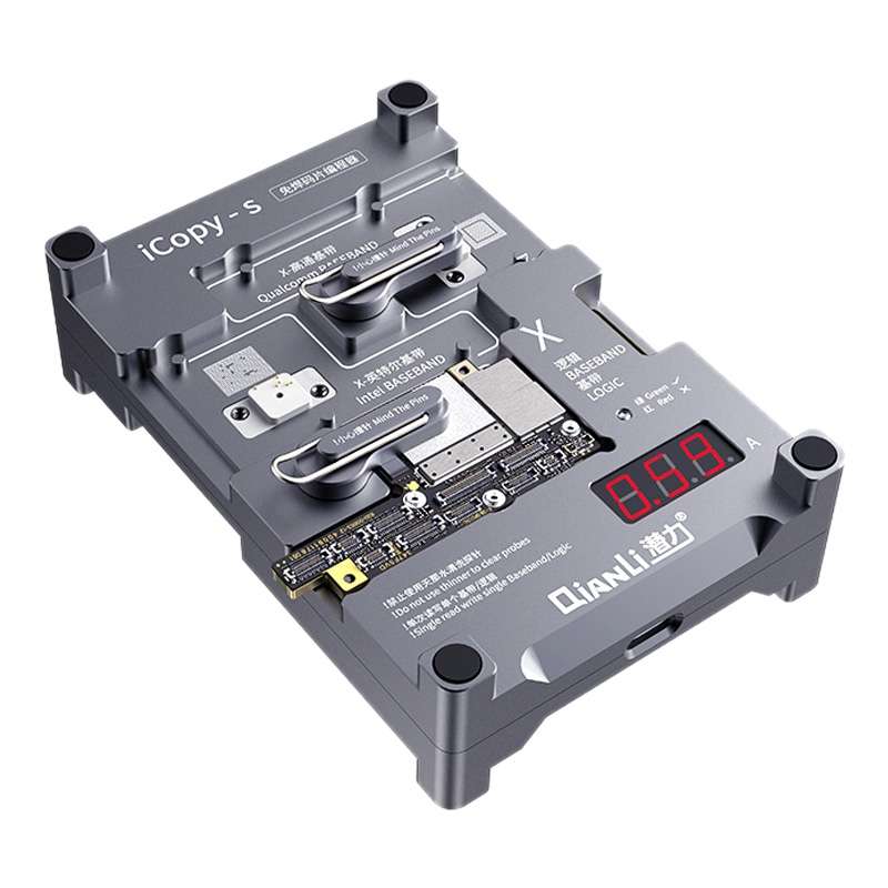 Qianli iCopy-S Double Sided Chip Test Stand 4 in1 Logic Baseband EEPROM Chip Non-removal For iPhone