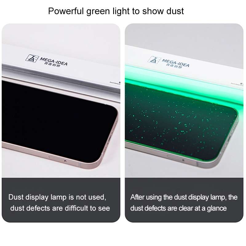 Show Dust Lamp 2 LCD screen Repair Dust Lamp Fingerprint Scratch Screen Changer Dust Display Lamp Fo