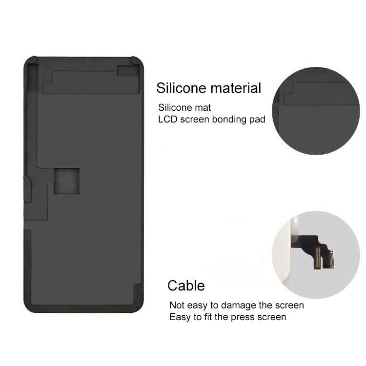 XHZC LCD Screen No Overturning Flex Cable Fit Mat Glue Removal Mould for iPhone XR / 11