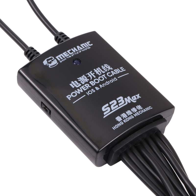 Mechanic S23 Max Power Supply Test Cable for Android / iOS