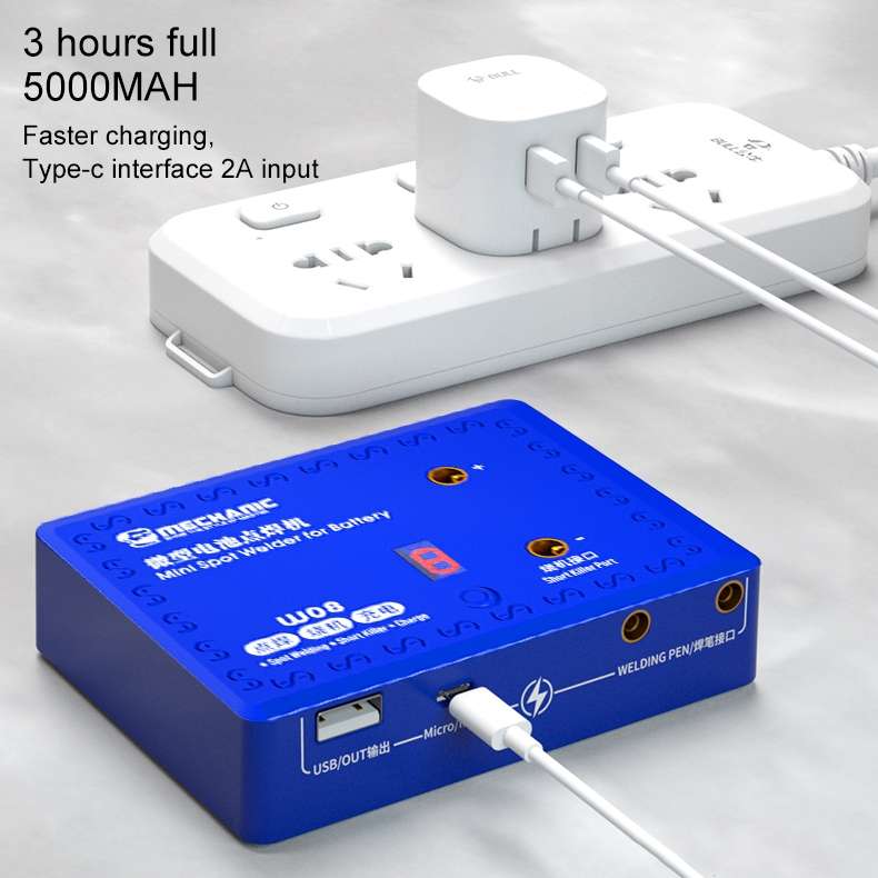Mechanic W08 Portable Mini Battery Welder Spot Welding Machine