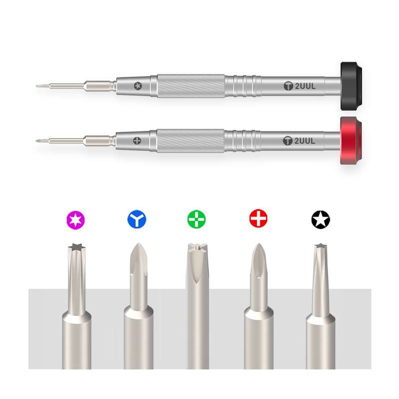 2UUL Colorful Flyshaft Screwdriver Set