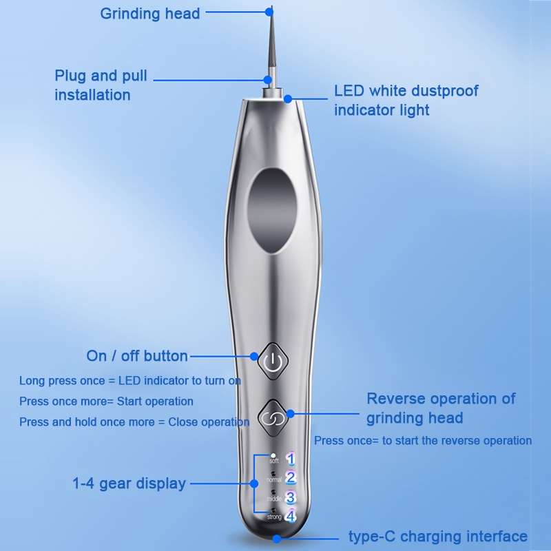 i2c Micron 1 Speed Adjustable Electric Grinding Machine