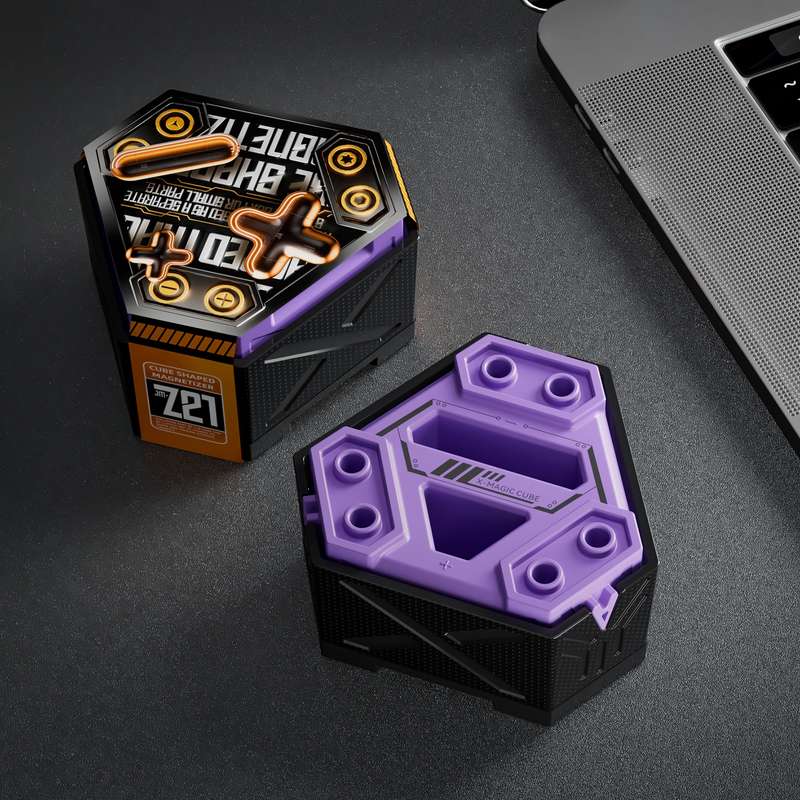 JAKEMY JM-Z21 Cube Shaped Screwdriver Magnetizer/Demagnetizer (Orange)