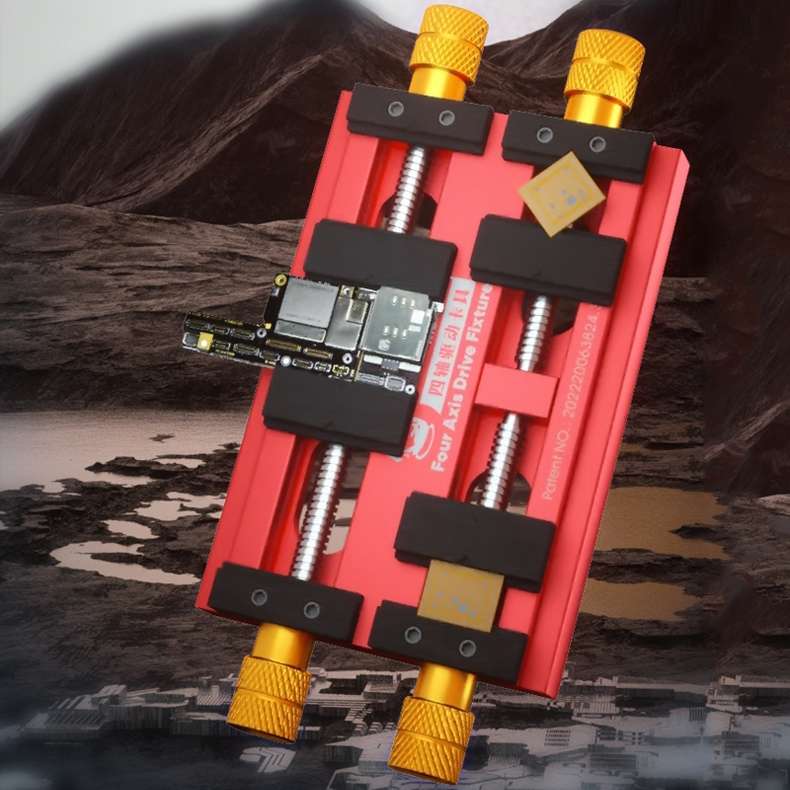 Mechanic MaxxTor Four-Axis Drive Fixture Motherboard Repair