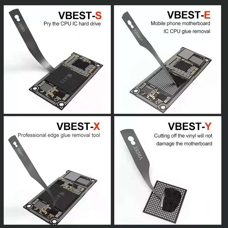 BEST BST-69A+ CPU Chip Remove Glue Tools DIY Carving Knife