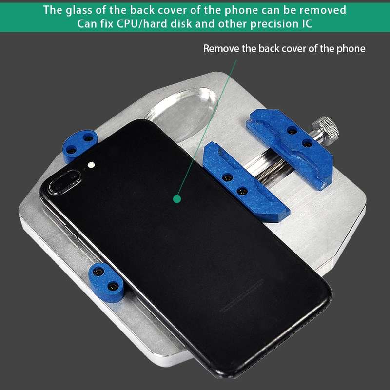 BEST BST-001L Aluminum Alloy Universal Motherboard PCB IC Chip Holder Fixture