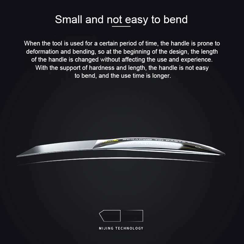 Mijing 2 in 1 Non Magnetic Svraping Tin Knife