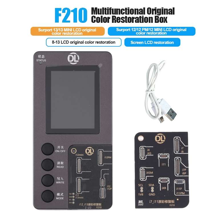 DL F210 Multifunctional Original Color Restoration Box For iPhone 8-13