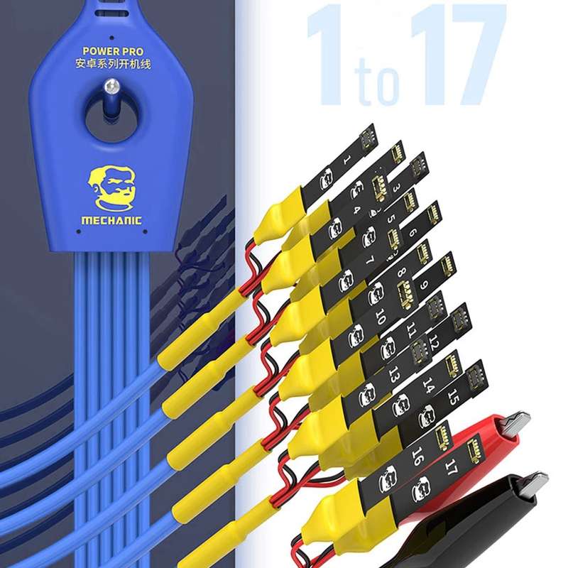 Mechanic Power Pro 17 in 1 Mobile Phone Power Supply Test Cable for Android