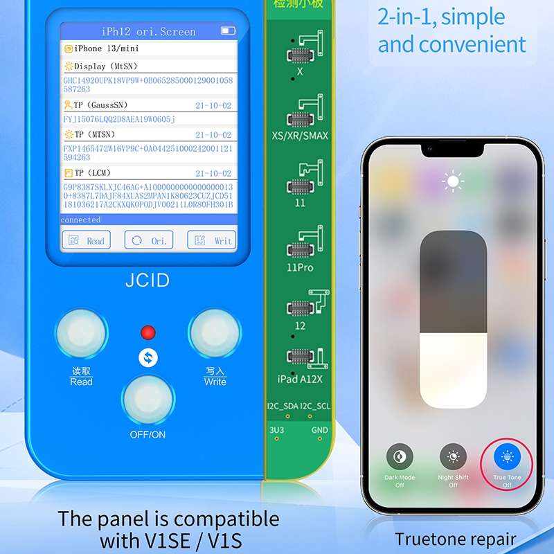 JC V1SE Testing Repair Battery Board For iPhone 6-13 Pro Max
