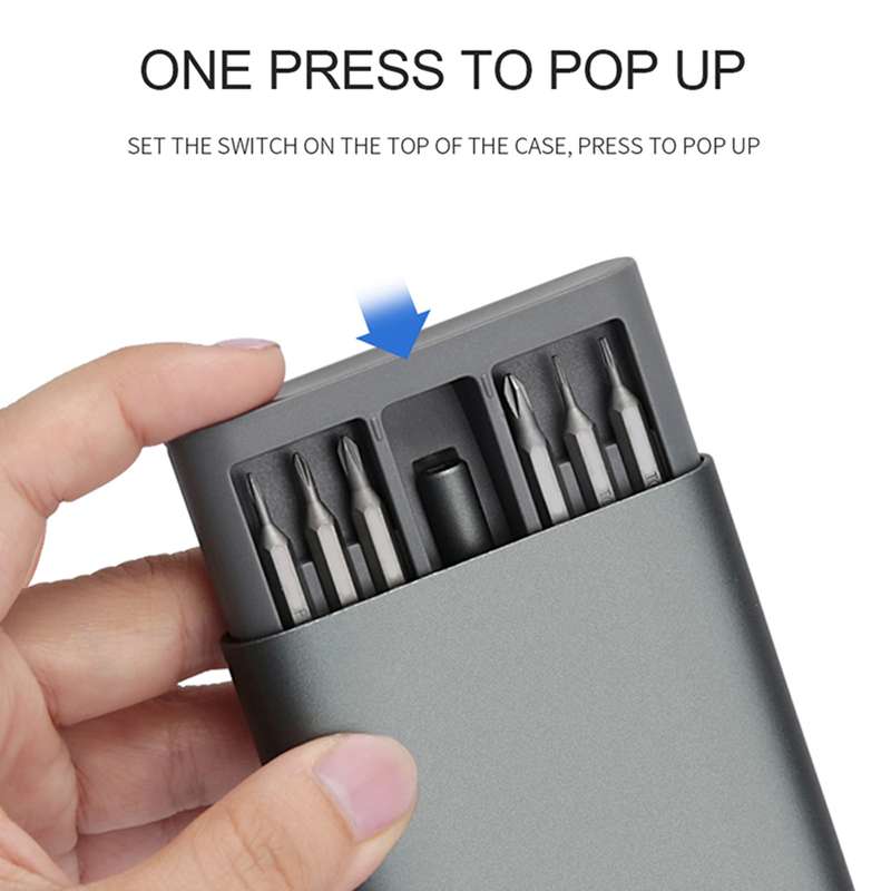 24 in 1 S2 Precision Screwdriver Set (Grey)