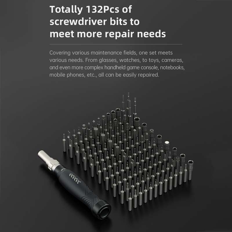 JAKEMY JM-8183 145 in 1 Manual Multi-purpose Tool Screwdriver Set