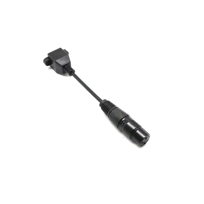 15cm XLR 3 Pin Female To RJ45 Female Network Connector Adapter Converter Cable