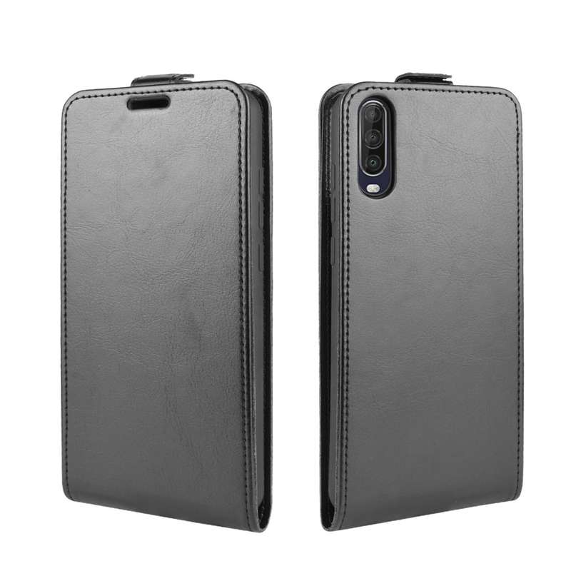 For Wiko view 4/ 4 lite R64 Texture Single Vertical Flip Leather Protective Case with Card Slots & P