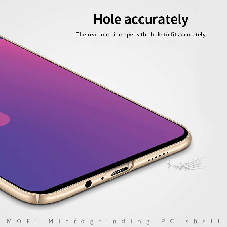For Huawei Honor 9A MOFI Frosted PC Ultra-thin Hard Case(Black)