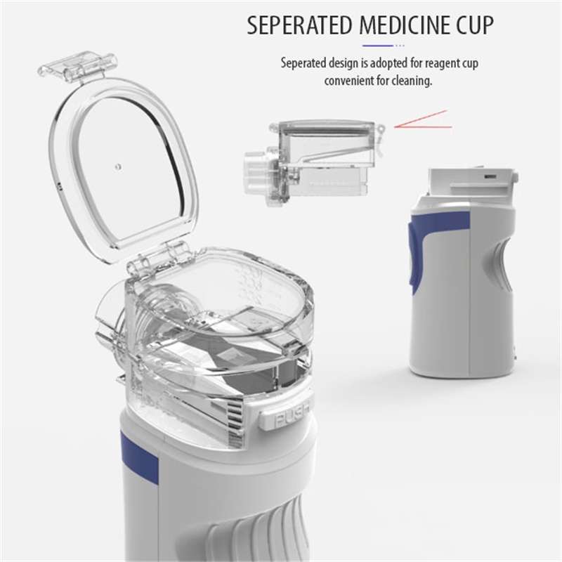 JZ-492S Portable Ultrasonic Nebulizer Mini Handheld Inhaler Respirator Health Care Home Machine Atom