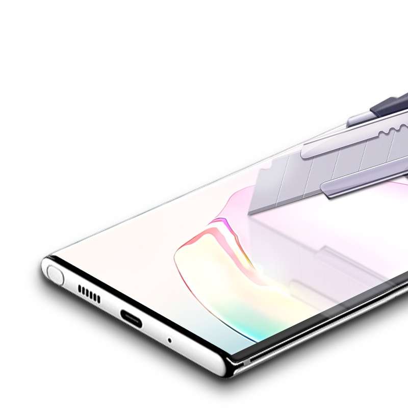 For Samsung Galaxy Note20 Ultra 5G mocolo 0.33mm 9H 3D Curved Full Screen Tempered Glass Film, Finge