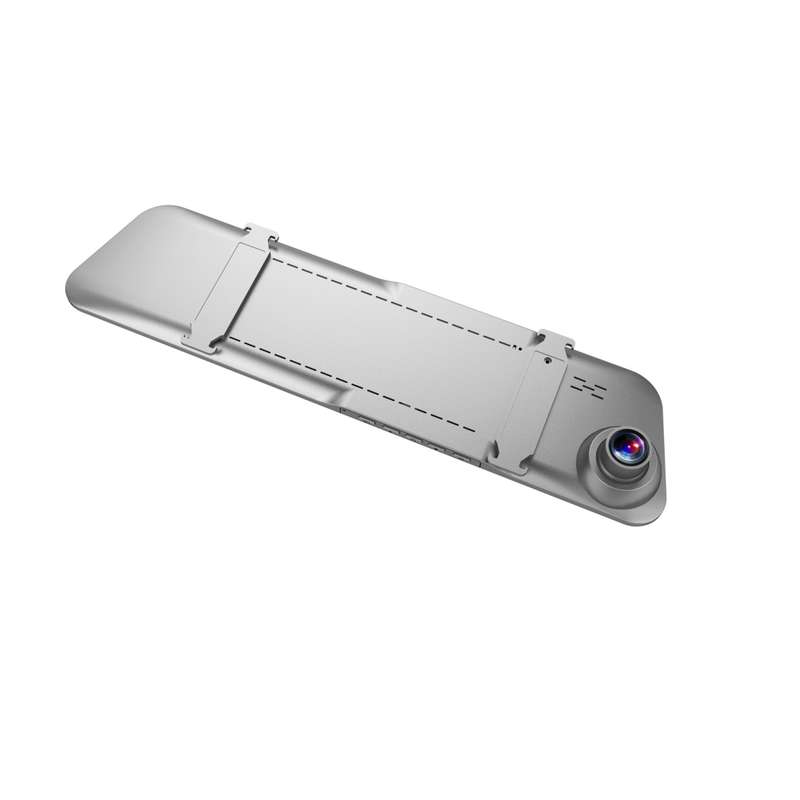 Full HD 1080P Full-Screen Touch 5.18-Inch Rearview Mirror Digital Video Recorder Dual-Lens Ultra-Thi