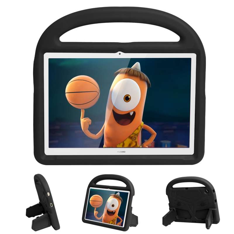 For Huawei MediaPad T3 10 9.6 inch Sparrow Style EVA Material Children Shockproof Casing Shell(Purpl