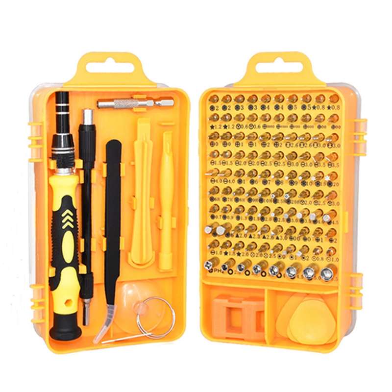 115 in 1 Precision Screw Driver Mobile Phone Computer Disassembly Maintenance Tool Set(Purple)
