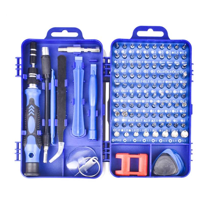 115 in 1 Precision Screw Driver Mobile Phone Computer Disassembly Maintenance Tool Set(Purple)