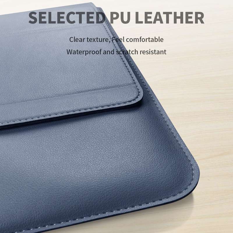 4 in 1 Universal Laptop Holder PU Waterproof Protection Wrist Laptop Bag, Size:15/16inch(Red)
