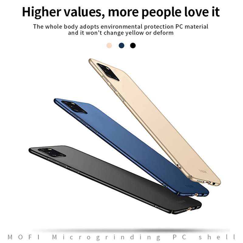 For Samsung Galaxy A31 MOFI Frosted PC Ultra-thin Hard Case(Blue)