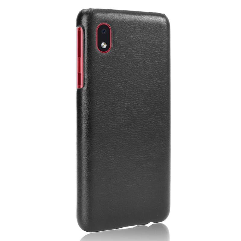 For Samsung Galaxy A01 Core / M01 Core Shockproof Litchi Texture PC + PU Case(Gray)