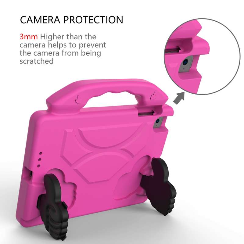 For iPad Mini 5/4/3/2/1 EVA Material Children Flat Anti Falling Cover Protective Shell With Thumb Br