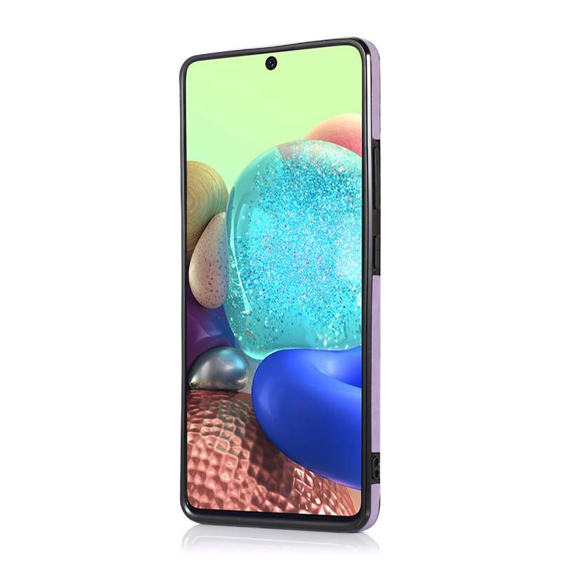 For Samsung Galaxy A21s Multi-functional Cross-body Card Bag TPU+PU Back Cover Case with Holder & Ca