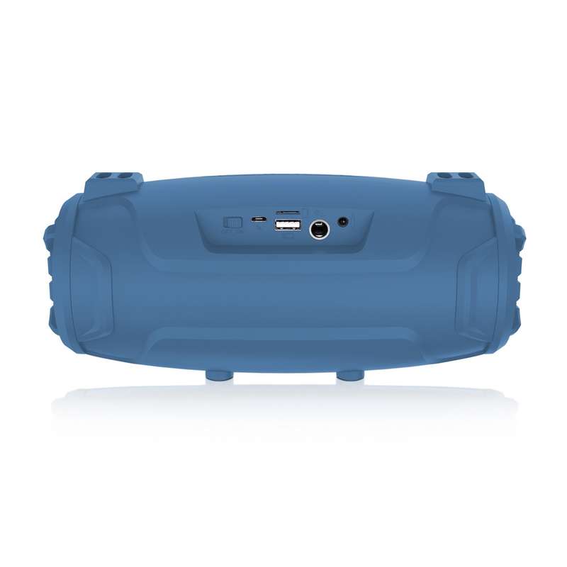 NewRixing NR3026M TWS Outdoor Portable K-song Bluetooth Speaker with Shoulder Strap & Microphone, Su