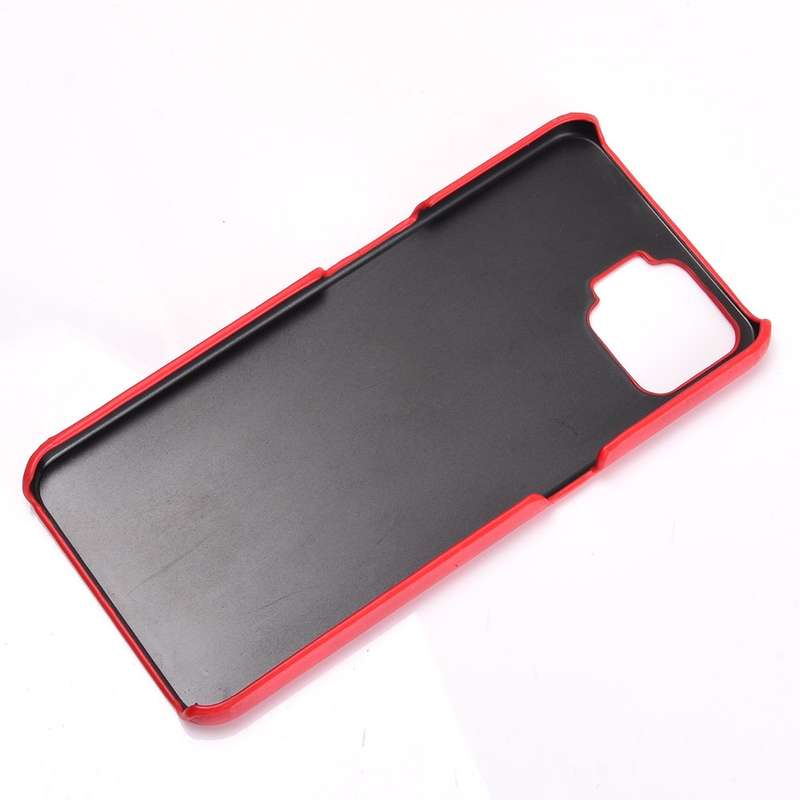 For OPPO F17 Pro / A93 / Reno4 Lite / Reno4 F Shockproof Litchi Texture PC + PU Case(Blue)