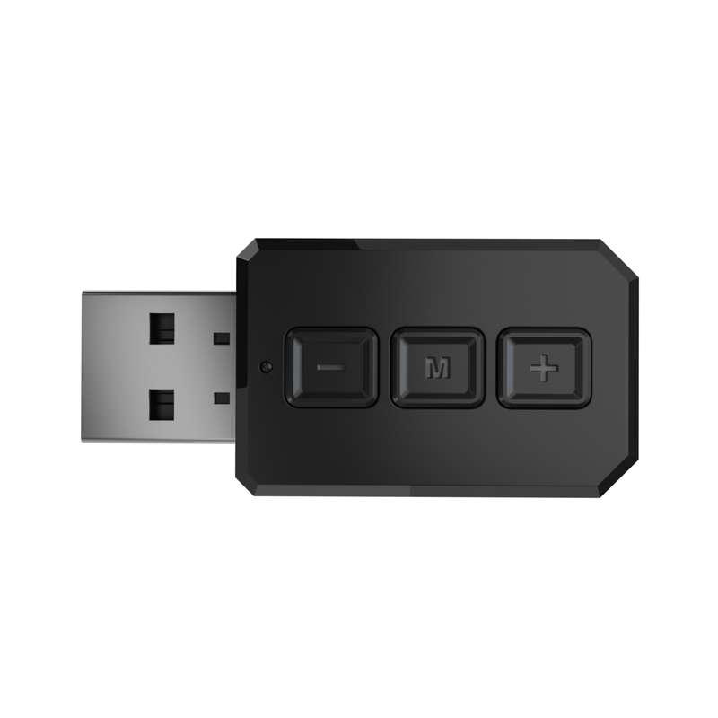 RT02 USB Bluetooth Audio Adapter Receives Transmits 2-in-1 Bluetooth 5.0 Hands-free Talk Car Bluetoo