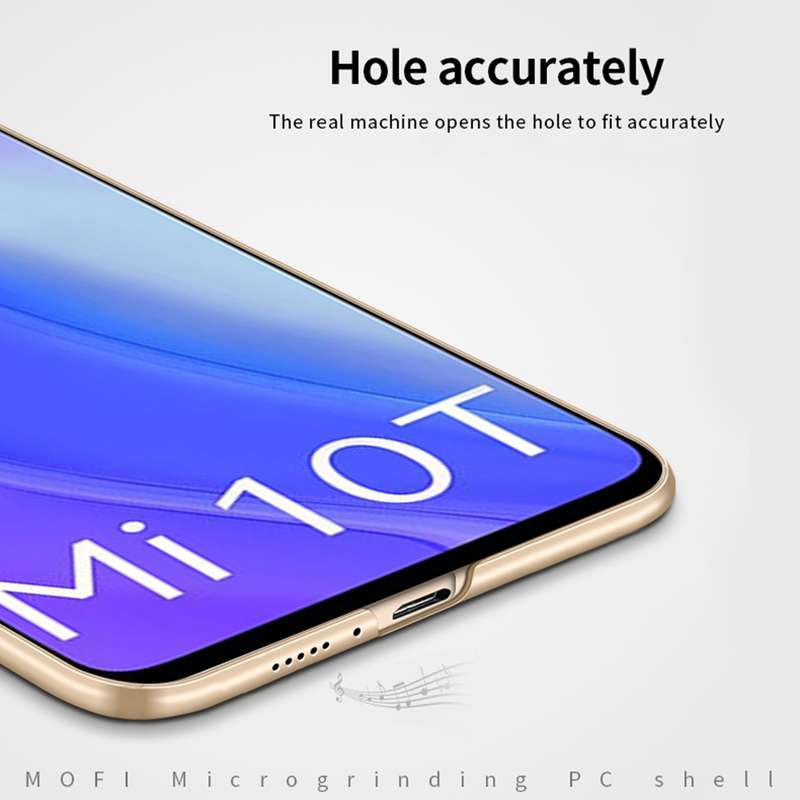 For Xiaomi Mi 10T / 10T Pro / K30S MOFI Frosted PC Ultra-thin Hard C(Black)