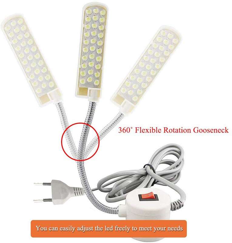 5W 30 LEDs Industrial Lighting Work Light Sewing Machine Light Household Sewing Machine Accessories,