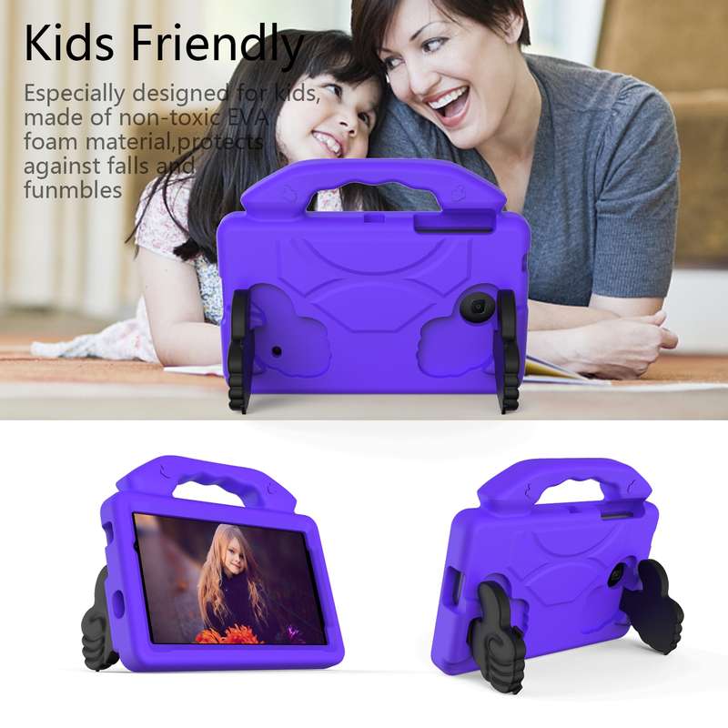 For Galaxy Tab A 7.0 T280/T285 EVA Material Children Flat Anti Falling Cover Protective Shell With T