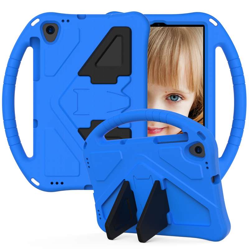 For Samsung Galaxy Tab A 10.1 (2019) T510 EVA Flat Anti Falling Protective Case Shell with Holder(Ro