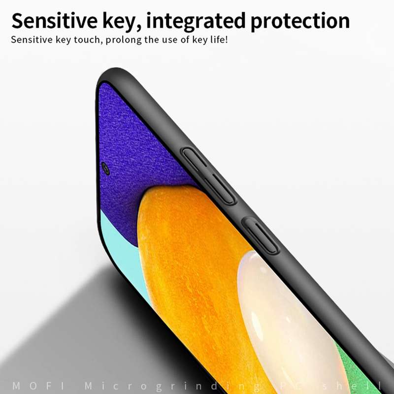 For Samsung Galaxy A52 5G / 4G MOFI Frosted PC Ultra-thin Hard Case(Black)