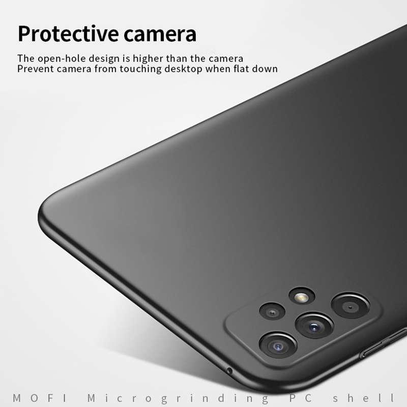 For Samsung Galaxy A52 5G / 4G MOFI Frosted PC Ultra-thin Hard Case(Black)