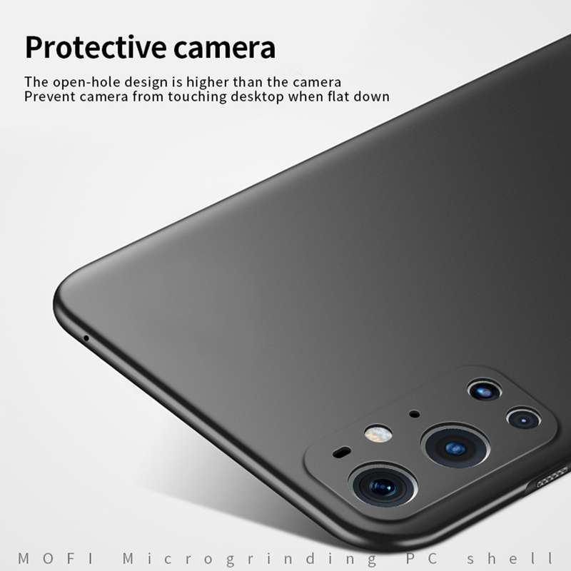 For OnePlus 9 Pro MOFI Frosted PC Ultra-thin Hard Case(Black)
