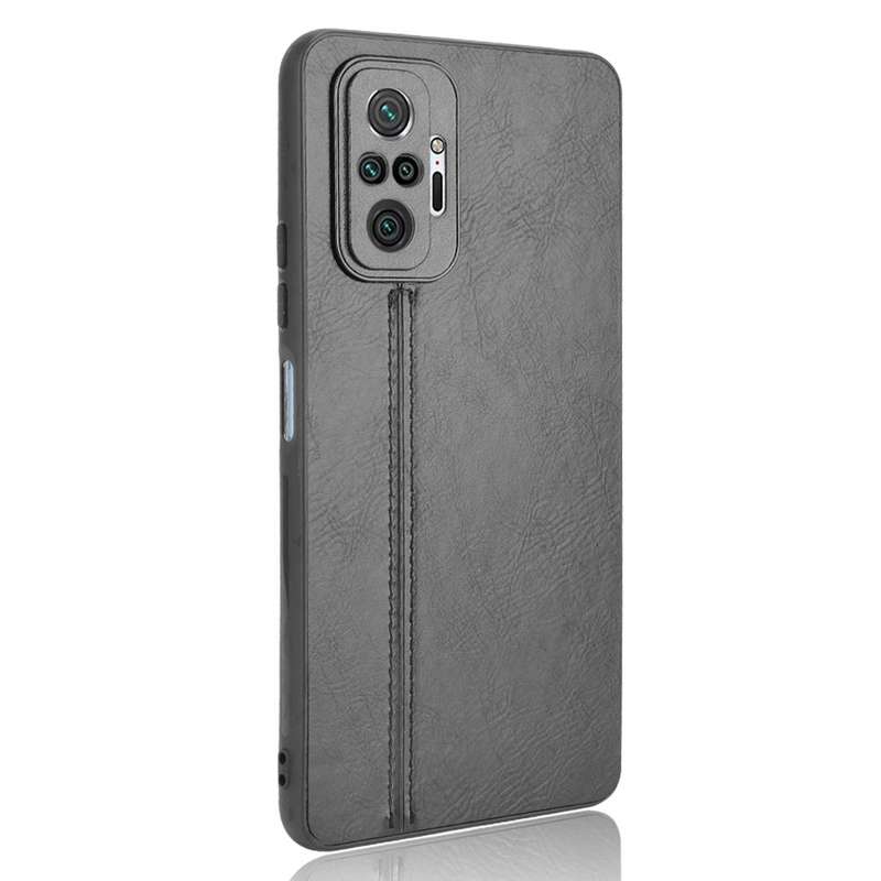 For Xiaomi Redmi Note 10 Pro / Note 10 Pro Max PC + PU + TPU Case(Black)