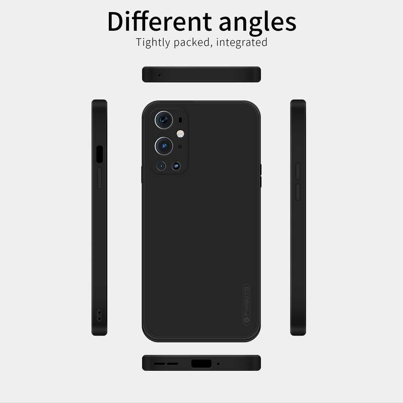 For OnePlus 9 Pro PINWUYO Touching Series Liquid Silicone TPU Shockproof Case(Green)