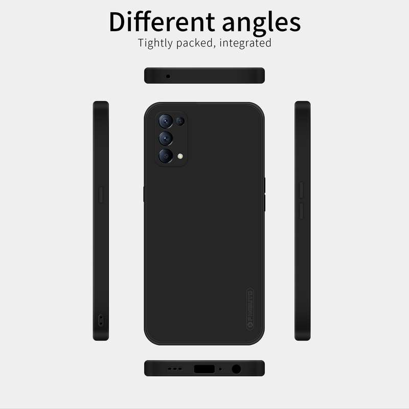 For OPPO Reno5 / Reno5 K / Find X3 Lite PINWUYO Touching Series Liquid Silicone TPU Shockproof Case(