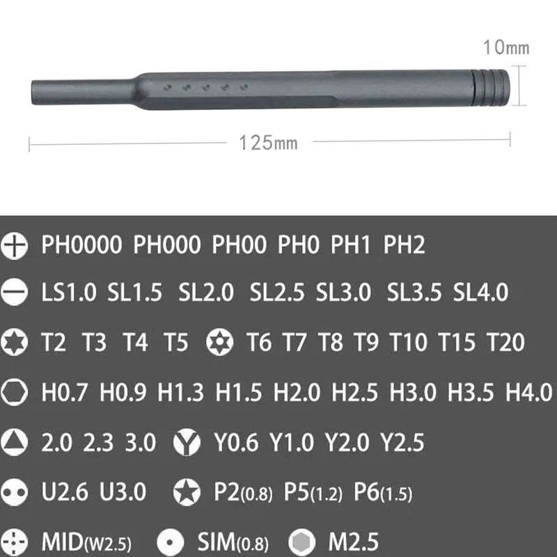 A49 49 in 1 High Quality Screwdriver Set Mobile Computer Disassembly and Maintenance Tools