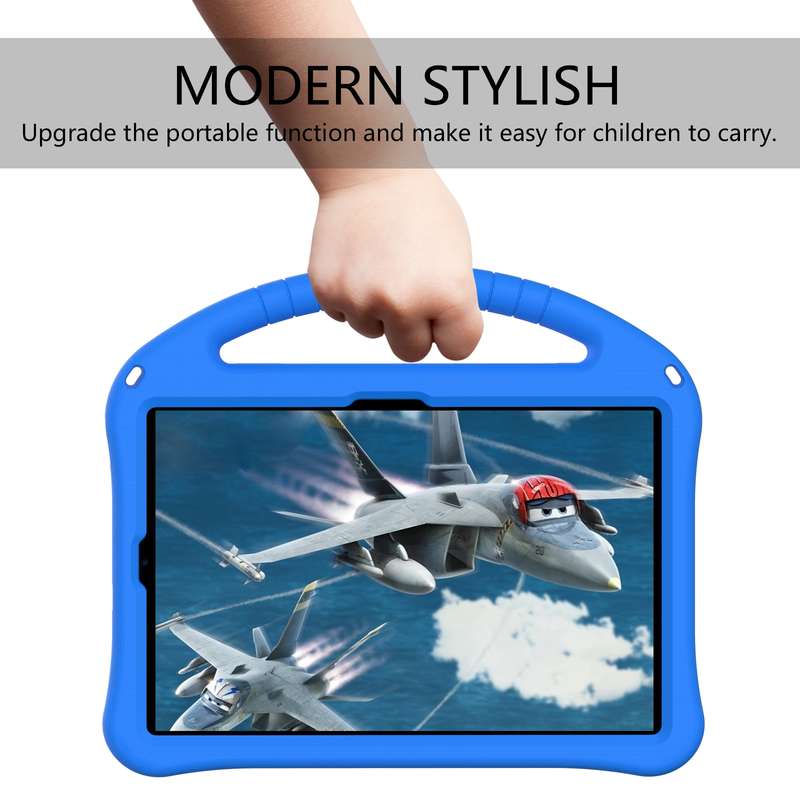 For Xiaomi Pad 5 / Pad 5 Pro 2021 EVA Flat Anti Falling Protective Case Shell with Holder(Black)