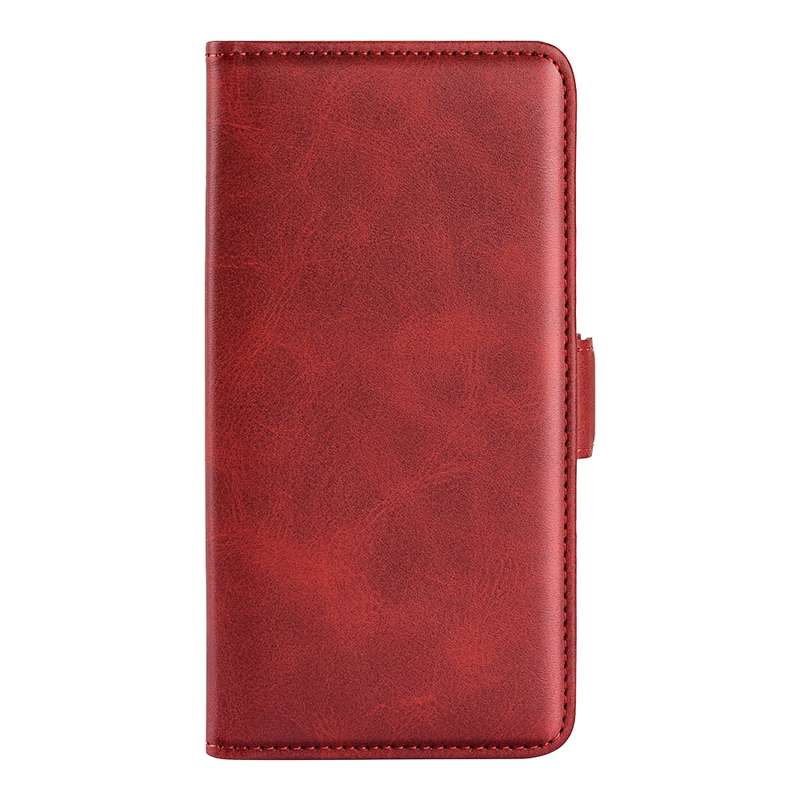 For Samsung Galaxy A33 5G Dual-side Magnetic Leather Case with Holder & Card Slots & Wallet(Black)
