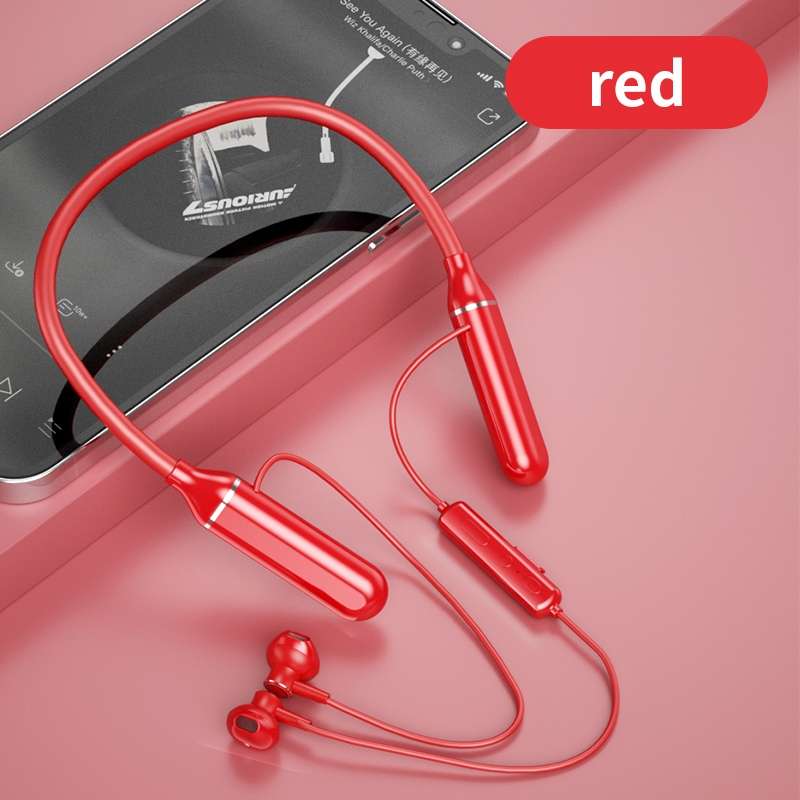 K1688 Neck-mounted Noise Cancelling IPX5 Sports Bluetooth Headphone(Black)
